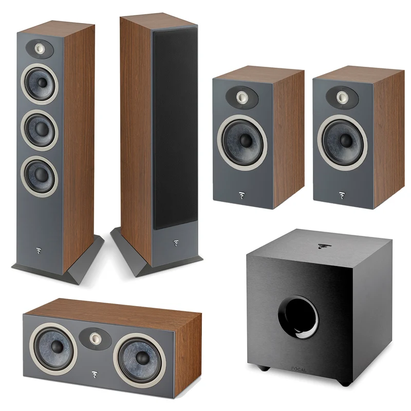 Pack Focal Theva N2 + Theva Center + Theva N1 + SUB Cub EVO