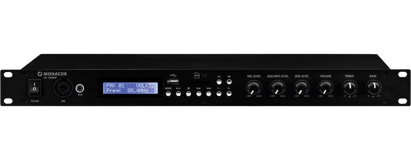 MONACOR SA-130DMP AMPLIFICADOR MEZCLADOR ESTEREO