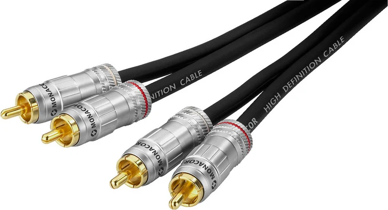 MONACOR ACP-150 50 CABLE 2 X RCA 1.5 METROS