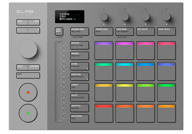 ALPHATHETA SLAB CONTROLADOR PAD MIDI