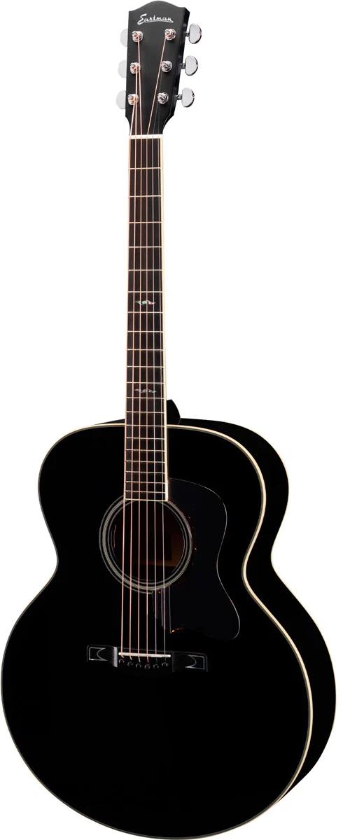 EASTMAN AC330E BK GUITARRA ELECTROACUSTICA JUMBO NEGRA