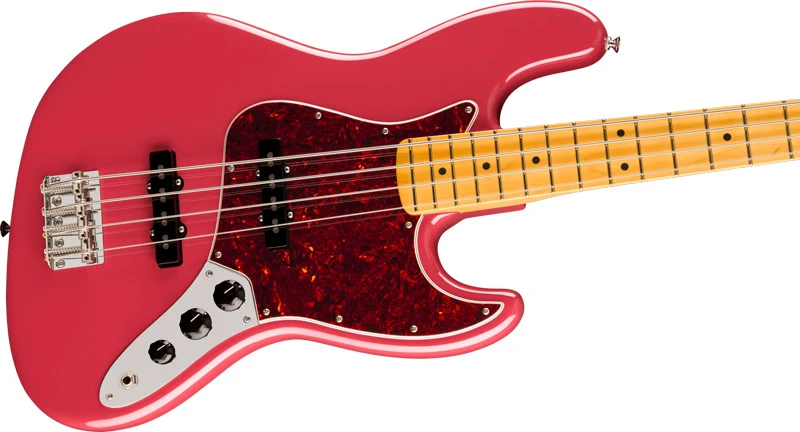 FENDER AMERICAN PROFESSIONAL CLASSIC JAZZ BASS MN BAJO ELECTRICO FADED DAKOTA RED