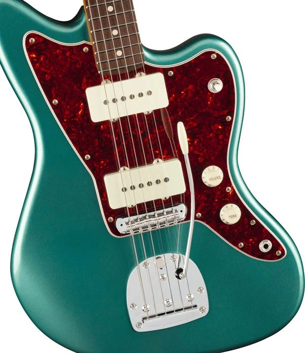 FENDER AMERICAN PROFESSIONAL CLASSIC JAZZMASTER RW GUITARRA ELECTRICA SHERWOOD GREEN METALLIC