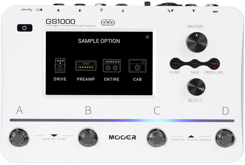 MOOER GS1000 PEDALERA MULTIEFECTOS GUITARRA