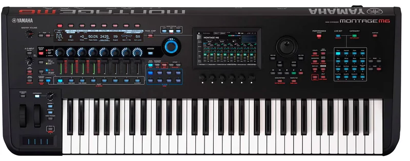 YAMAHA MONTAGE M6 TECLADO SINTETIZADOR 61 TECLAS
