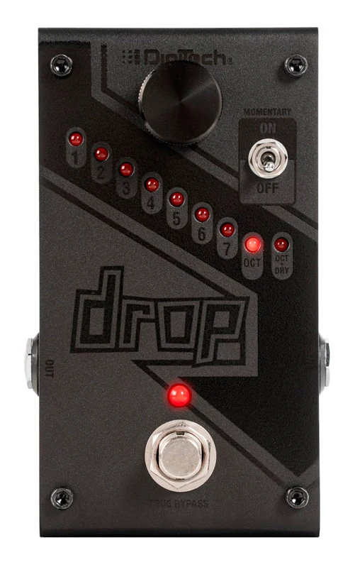 DIGITECH THE DROP BLK PEDAL GUITARRA NEGRO