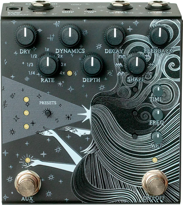 OLD BLOOD NOISE ENDEAVORS SUNLIGHT STEREO BLACK PEDAL REVERB MODULADA NEGRO