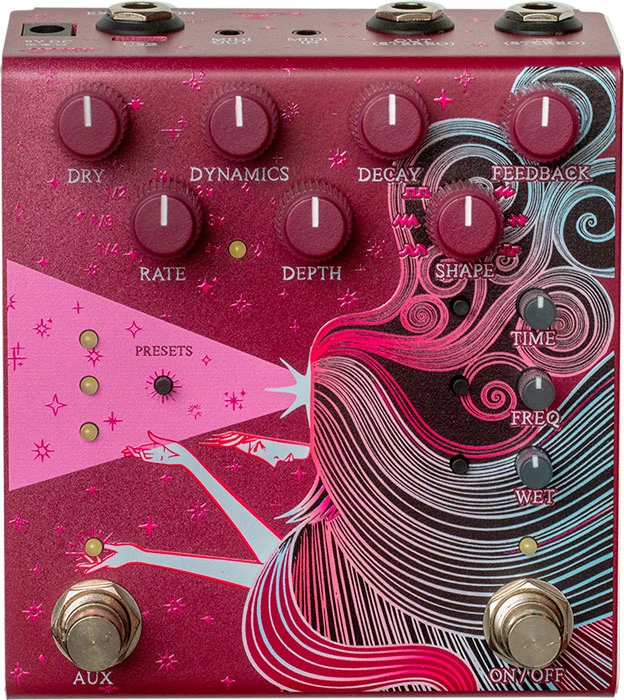 OLD BLOOD NOISE ENDEAVORS SUNLIGHT STEREO PEDAL REVERB MODULADA
