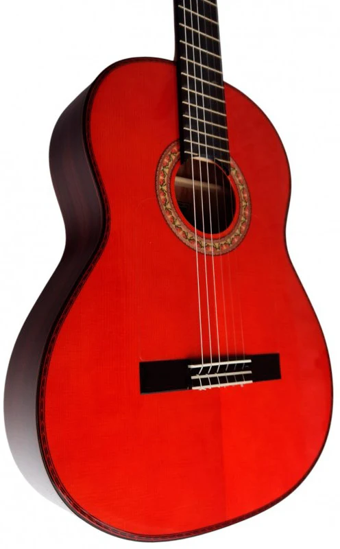 ANTONIO DE TOLEDO ATF17NR GUITARRA FLAMENCA ROJA