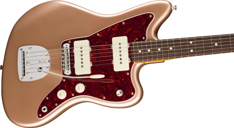 FENDER AMERICAN PROFESSIONAL CLASSIC JAZZMASTER RW GUITARRA ELECTRICA FADED FIREMIST GOLD