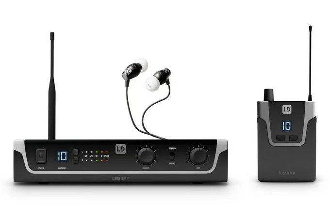 LD SYSTEMS U305 IEM HP SISTEMA INALAMBRICO DE MONITORAJE INEAR CON AURICULARES