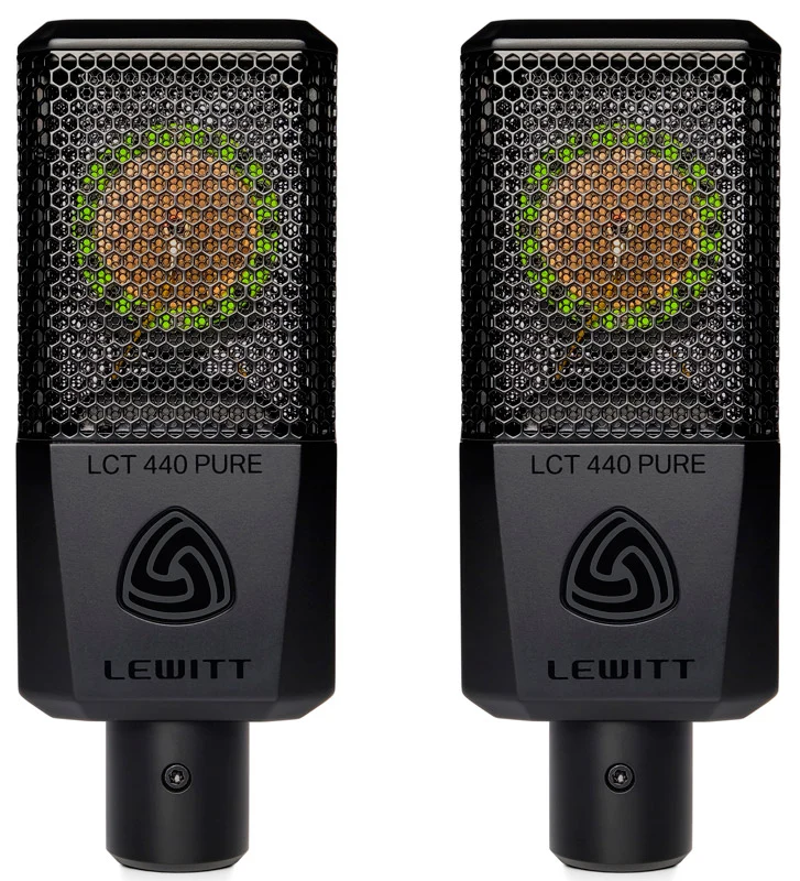 LEWITT LCT440 PURE SP DOS MICROFONOS DE CONDENSADOR