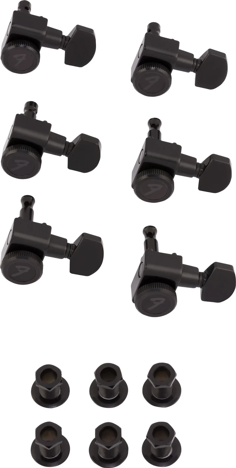 FENDER 0990818400 LOCKING TUNERS CLAVIJERO GUITARRA ELECTRICA CON BLOQUEO NEGRO