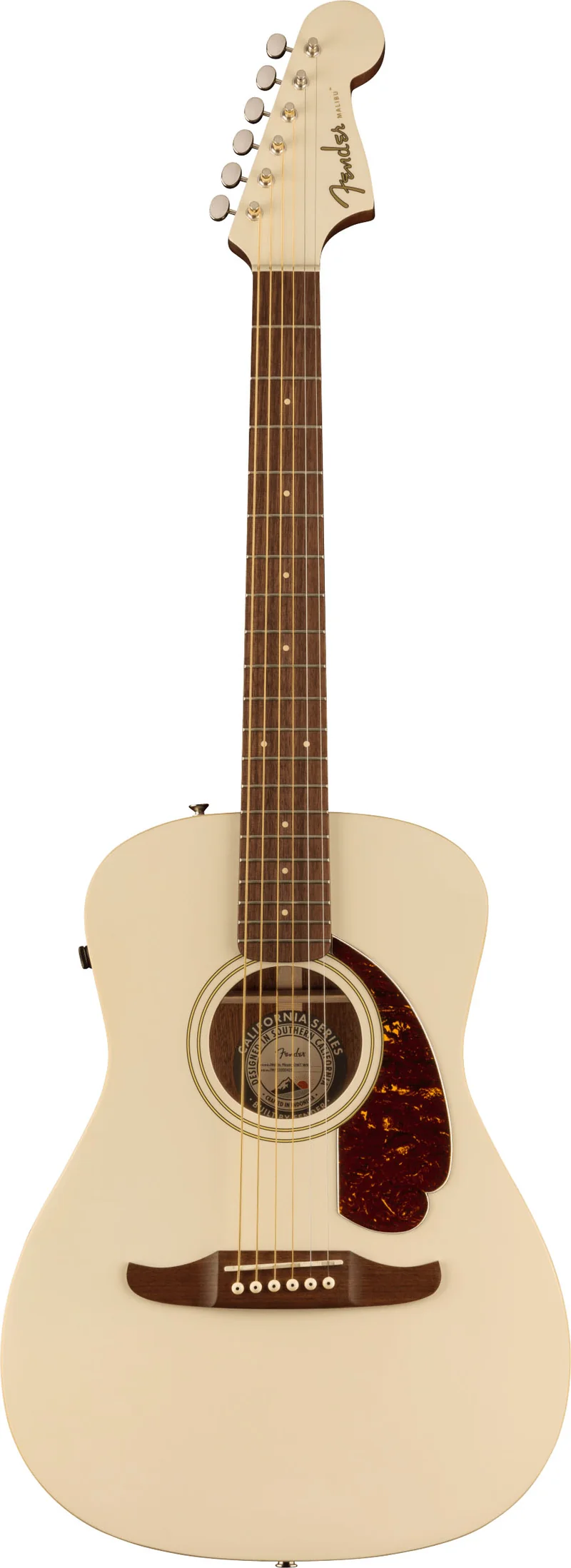 FENDER MALIBU PLAYER WN GUITARRA ELECTROACUSTICA OLYMPIC WHITE