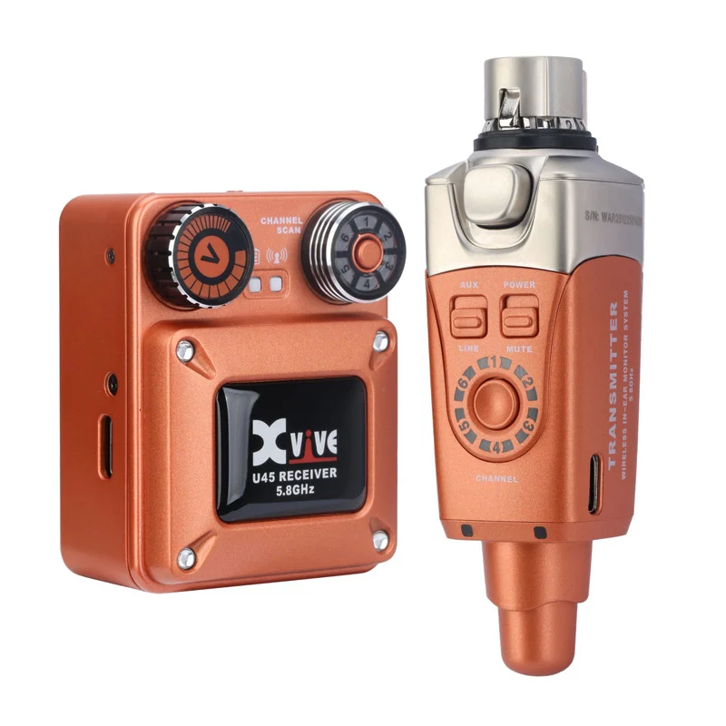 XVIVE U45 OR SISTEMA INALAMBRICO INEAR NARANJA
