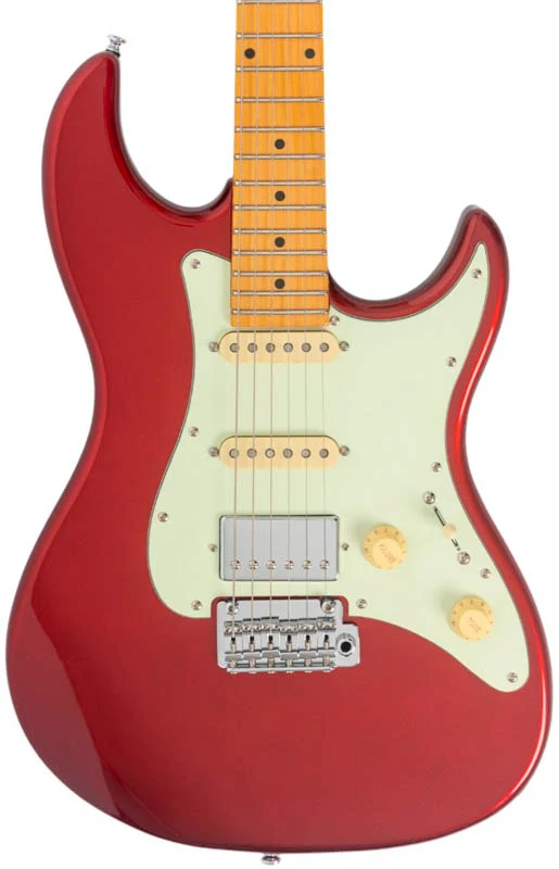 SIRE S5 HSS CAR LARRY CARLTON GUITARRA ELECTRICA CANDY APPLE RED