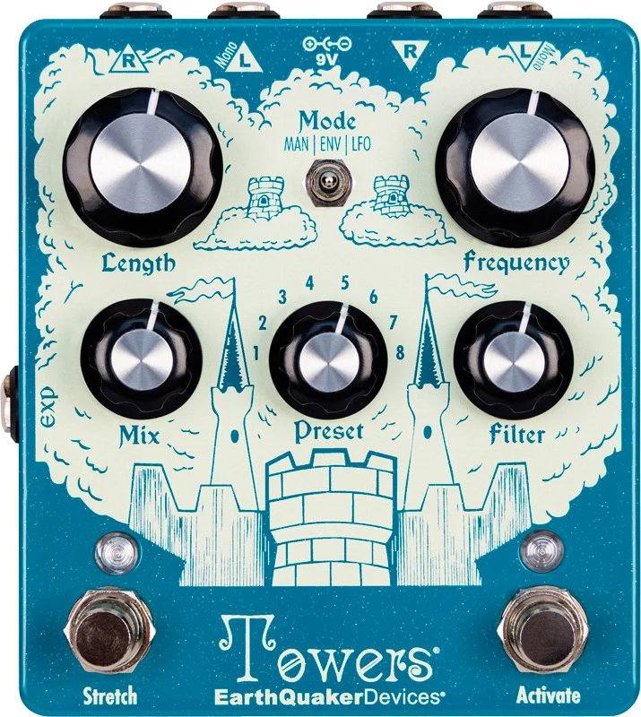 EARTHQUAKER DEVICES TOWERS PEDAL REVERB