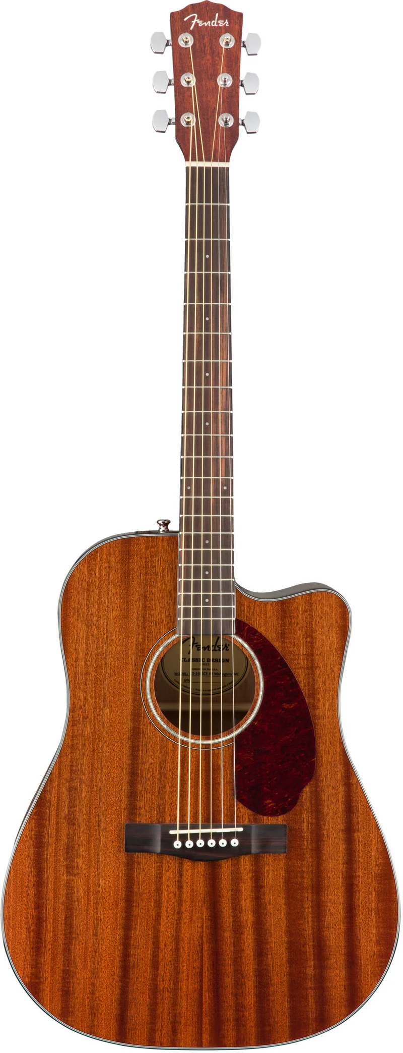 FENDER CD140SCE ALL MAHOGANY WN GUITARRA ELECTROACUSTICA DREADNOUGHT