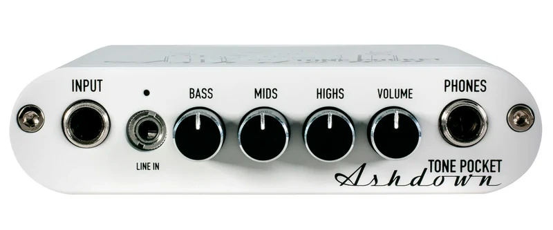 ASHDOWN TONE POCKET MINI WH AMPLIFICADOR BAJO AURICULARES BLANCO