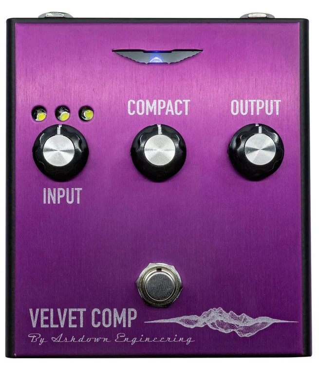 ASHDOWN VELVET COMP PRO FX PEDAL COMPRESOR BAJO