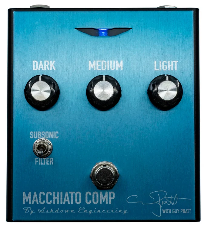 ASHDOWN MACCHIATO COMP PRO FX PEDAL COMPRESION BAJO