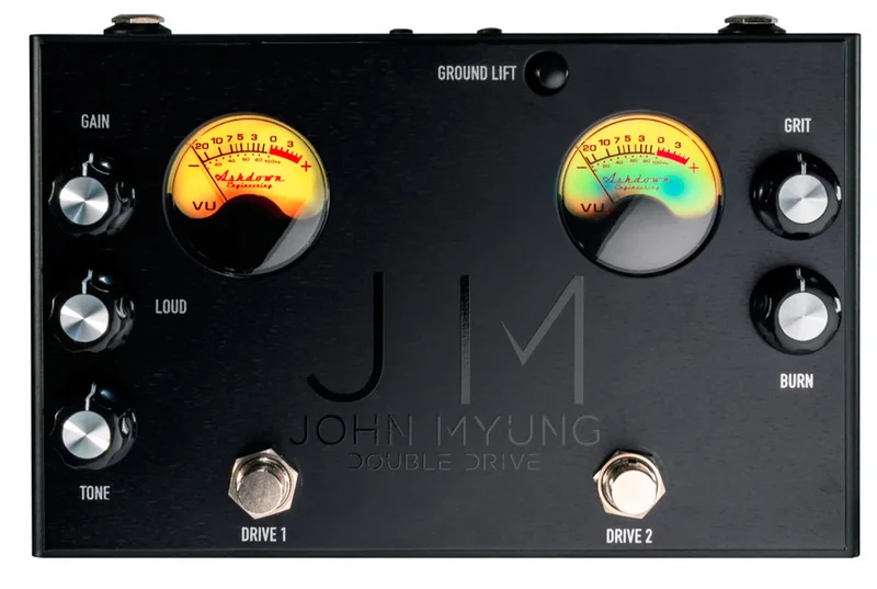 ASHDOWN JOHN MYUNG DOUBLE DRIVE PRO FX PEDAL OVERDRIVE BAJO