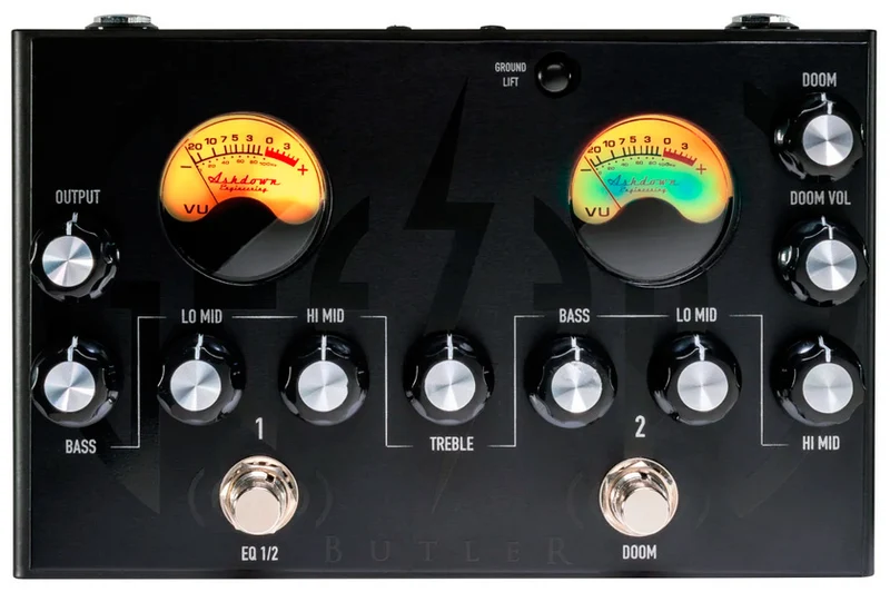 ASHDOWN GEEZER BUTLER PEDAL OF DOOM PRO FX PEDAL DISTORSION BAJO