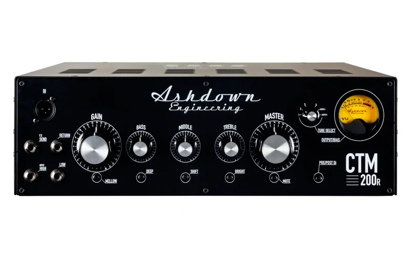 ASHDOWN CTM200R CUSTOM SHOP AMPLIFICADOR CABEZAL BAJO RACK