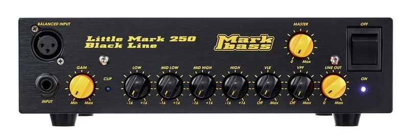 MARKBASS LITTLE MARK 250 BLACK LINE AMPLIFICADOR CABEZAL BAJO