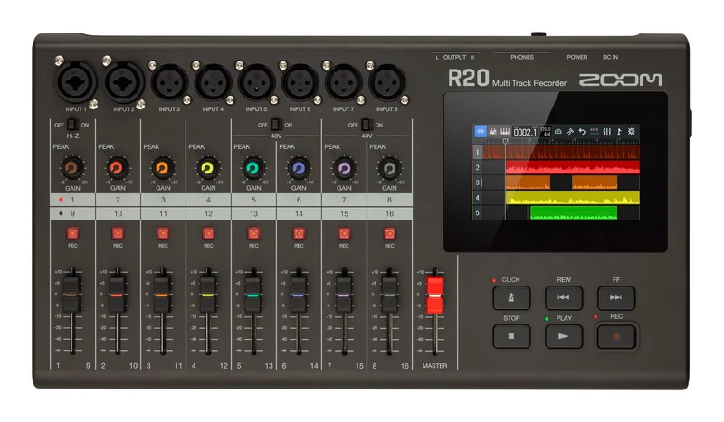 ZOOM R20 GRABADOR MULTIPISTAS DIGITAL