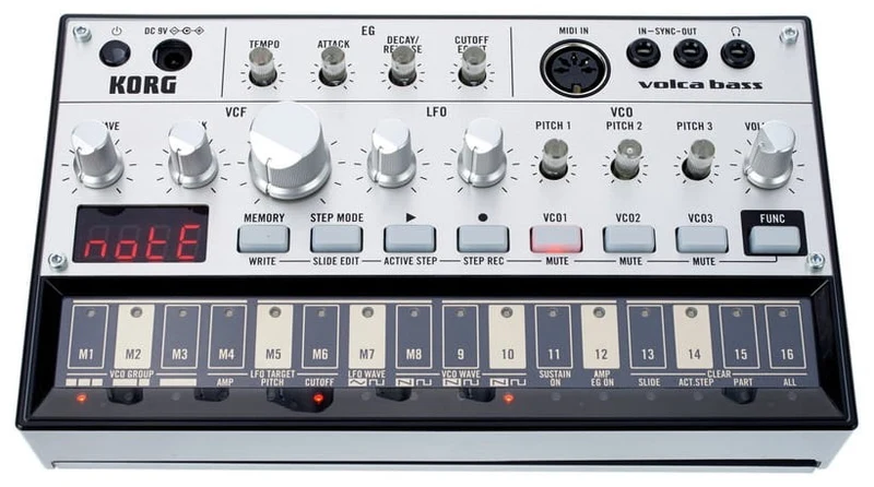KORG VOLCA BASS SINTETIZADOR DE BAJO ANALOGICO