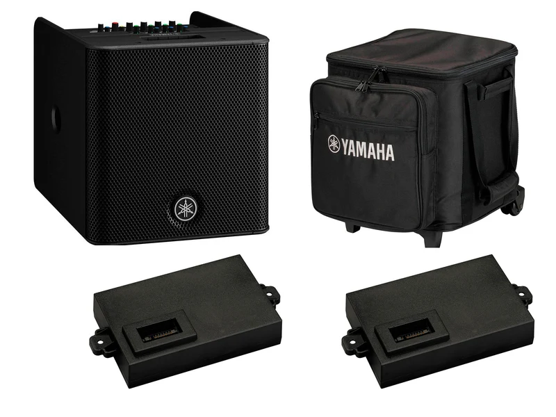 YAMAHA -PACK- STAGEPAS 200 BTR SISTEMA DE PA PORTATIL CON BATERIA + FUNDA + BATERIA DE RECAMBIO
