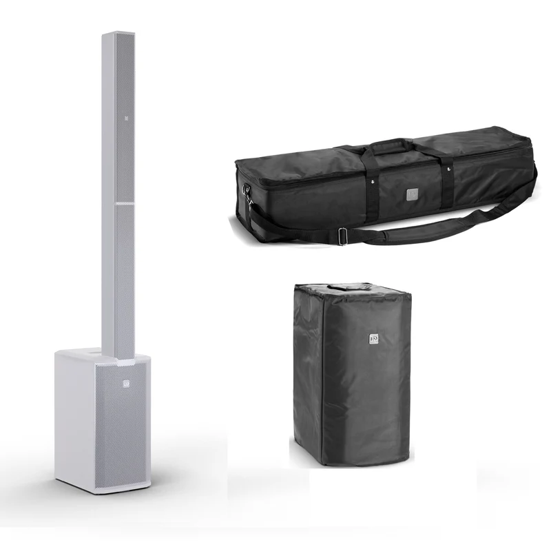 LD SYSTEMS -PACK- MAUI 11 G3 W SISTEMA COMPACTO DE PA ACTIVO BLANCO + FUNDAS