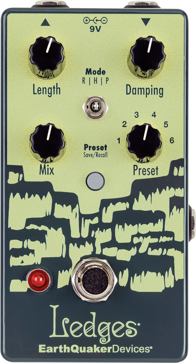EARTHQUAKER DEVICES LEDGES PEDAL REVERB