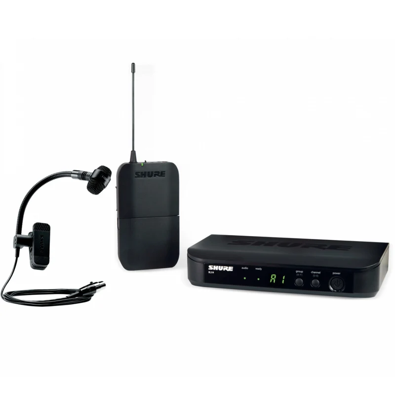 SHURE BLX14E P98H SISTEMA INALAMBRICO PARA INSTRUMENTO DE VIENTO.