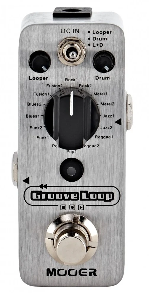 MOOER GROOVE LOOP PEDAL LOOPER CON RITMOS