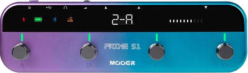 MOOER S1 PEDALERA MULTIEFECTOS GUITARRA