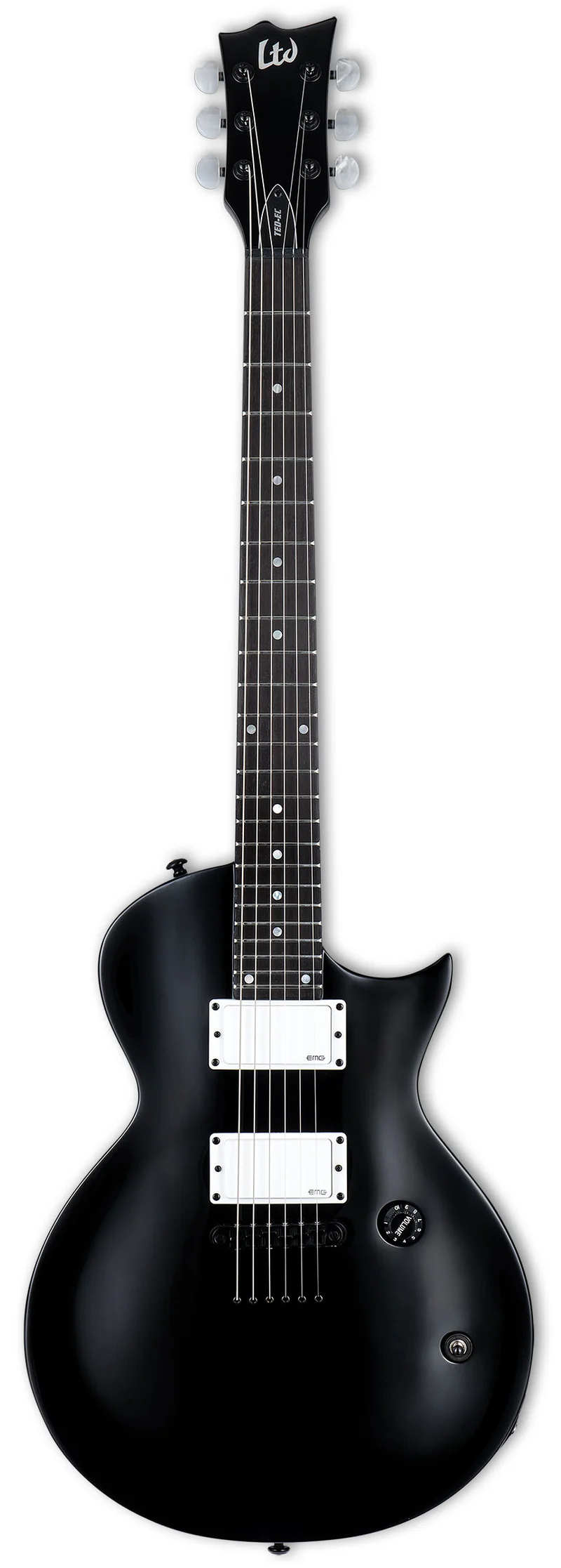 ESP LTD TED-EC BLK TED AGUILAR SIGNATURE GUITARRA ELECTRICA NEGRA