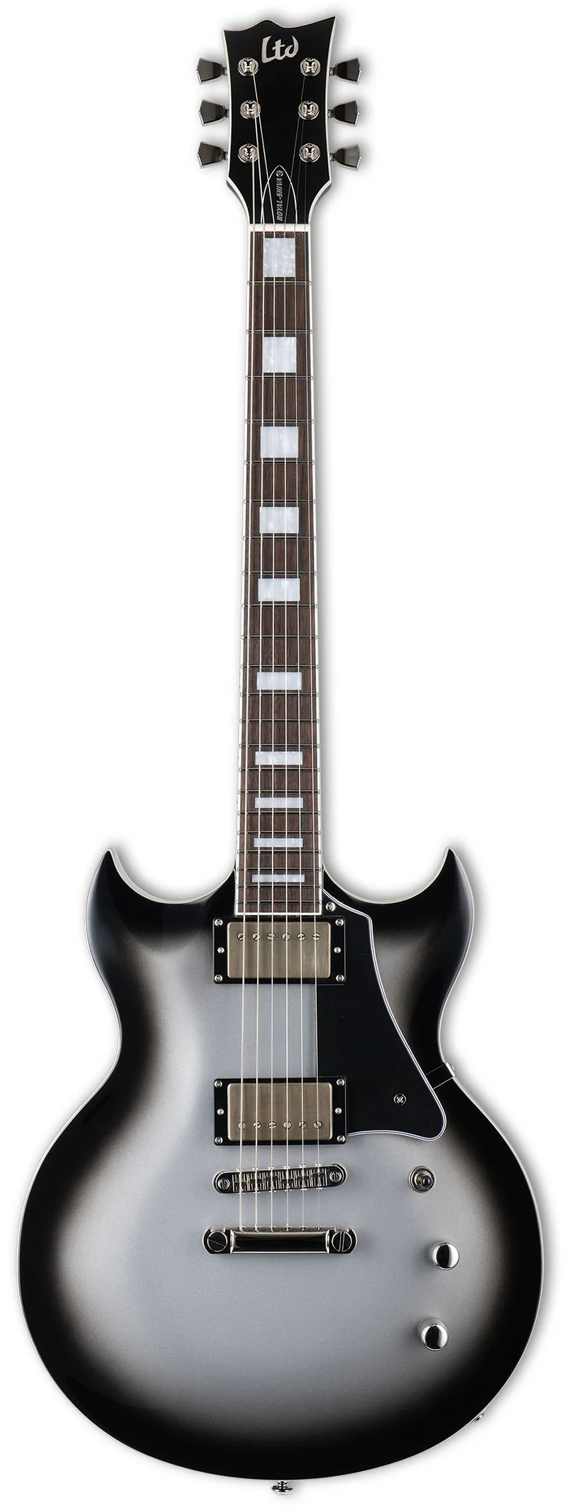 ESP LTD ROYAL SHIVA SSB BILL KELLIHER SIGNATURE GUITARRA ELECTRICA SILVER SUNBURST