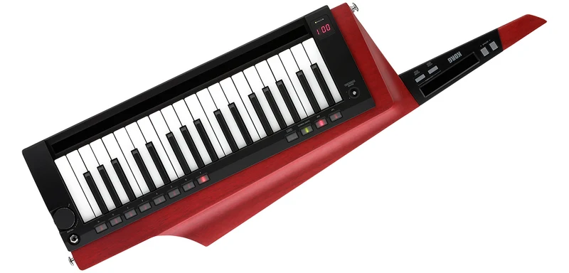 KORG RK100S 2 RD TECLADO KEYTAR TRANSLUCENT RED