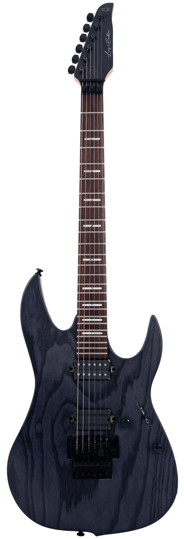 SIRE X5 TBLKS LARRY CARLTON GUITARRA ELECTRICA TRANSPARENT BLACK SATIN
