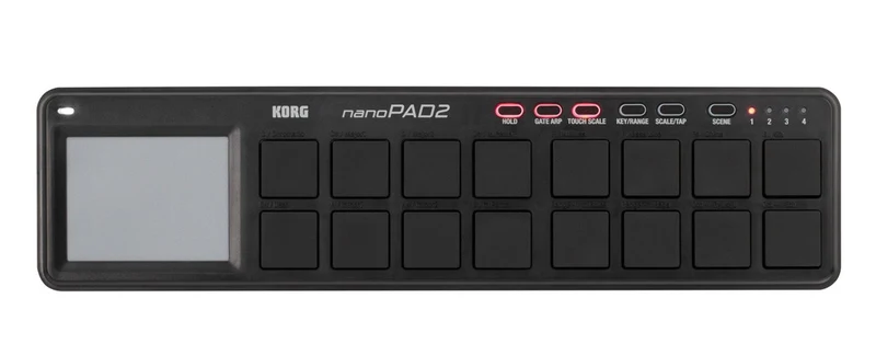 KORG NANOPAD 2 BLACK CONTROLADOR ULTRAFINO NEGRO ALIMENTADO POR USB