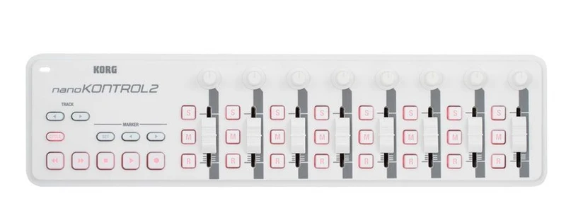 KORG NANOKONTROL 2 WHITE CONTROLADOR ULTRAFINO ALIMENTADO POR USB