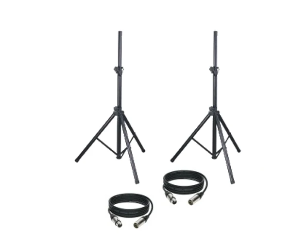 HK AUDIO SPEAKER STAND ADD ON XLR SET DOS SOPORTES ALTAVOZ