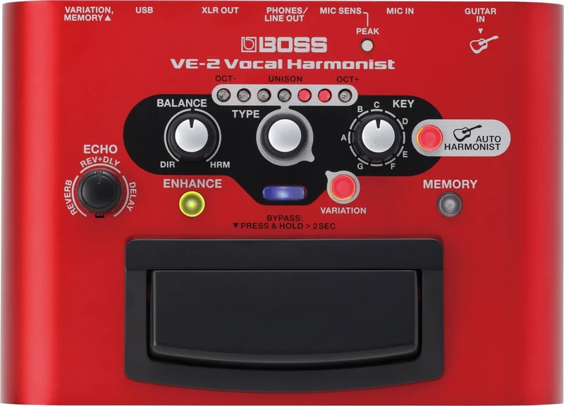 BOSS VE2 PROCESADOR VOCAL
