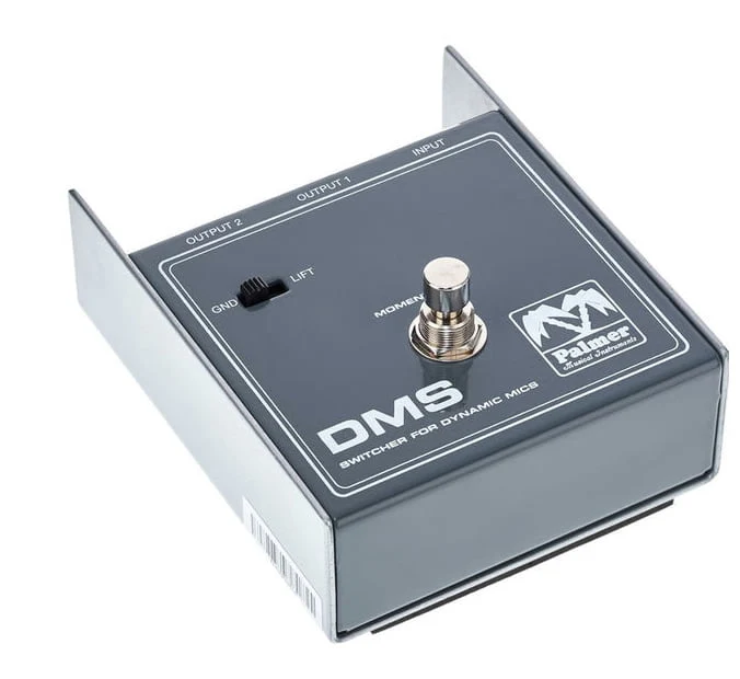 PALMER PEDMS PEDAL CONMUTADOR PARA MICROFONO DINAMICO