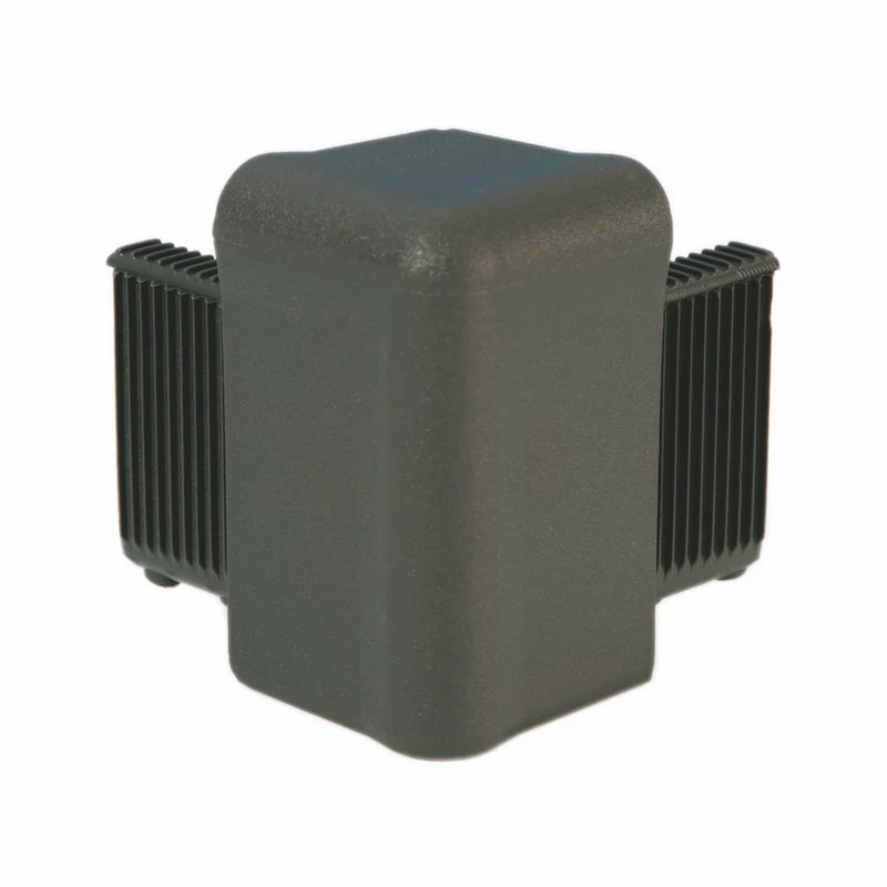 ADAM HALL Q4504DG ESQUINA PARA LIDMAKER GRIS OSCURA