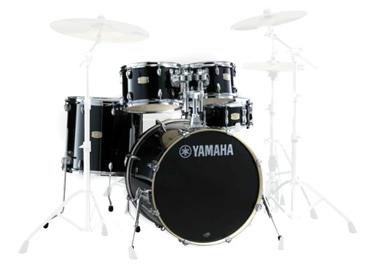 YAMAHA SBP2F5 RB STAGE CUSTOM BIRCH BATERIA ACUSTICA RAVEN BLACK