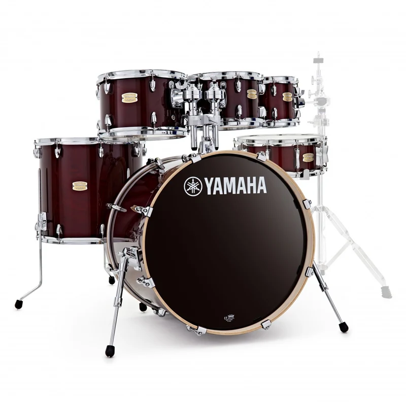YAMAHA SBP2F5 CR STAGE CUSTOM BIRCH BATERIA ACUSTICA CRANBERRY RED