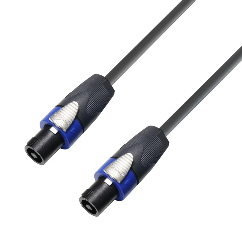 ADAM HALL K5S225SS0500 CABLE ALTAVOZ 2X2.5 MM2 NEUTRIK SPEAKON 2 POLOS A SPEAKON 2 POLOS 5 METROS